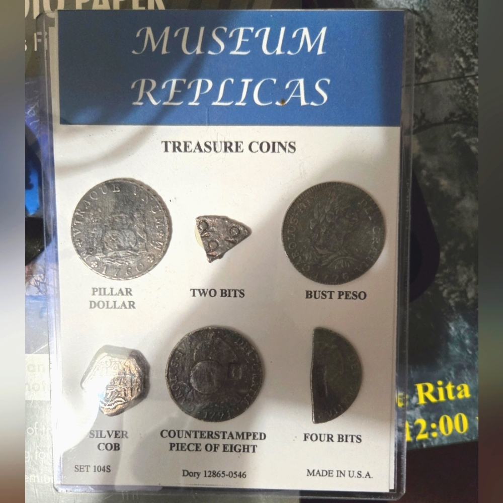 🌞MUSEUM REPLICAS OF TREASURE COINS